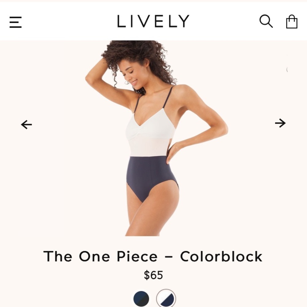 ❌SOLD❌Lively Madewell One Piece Colorblock Swim